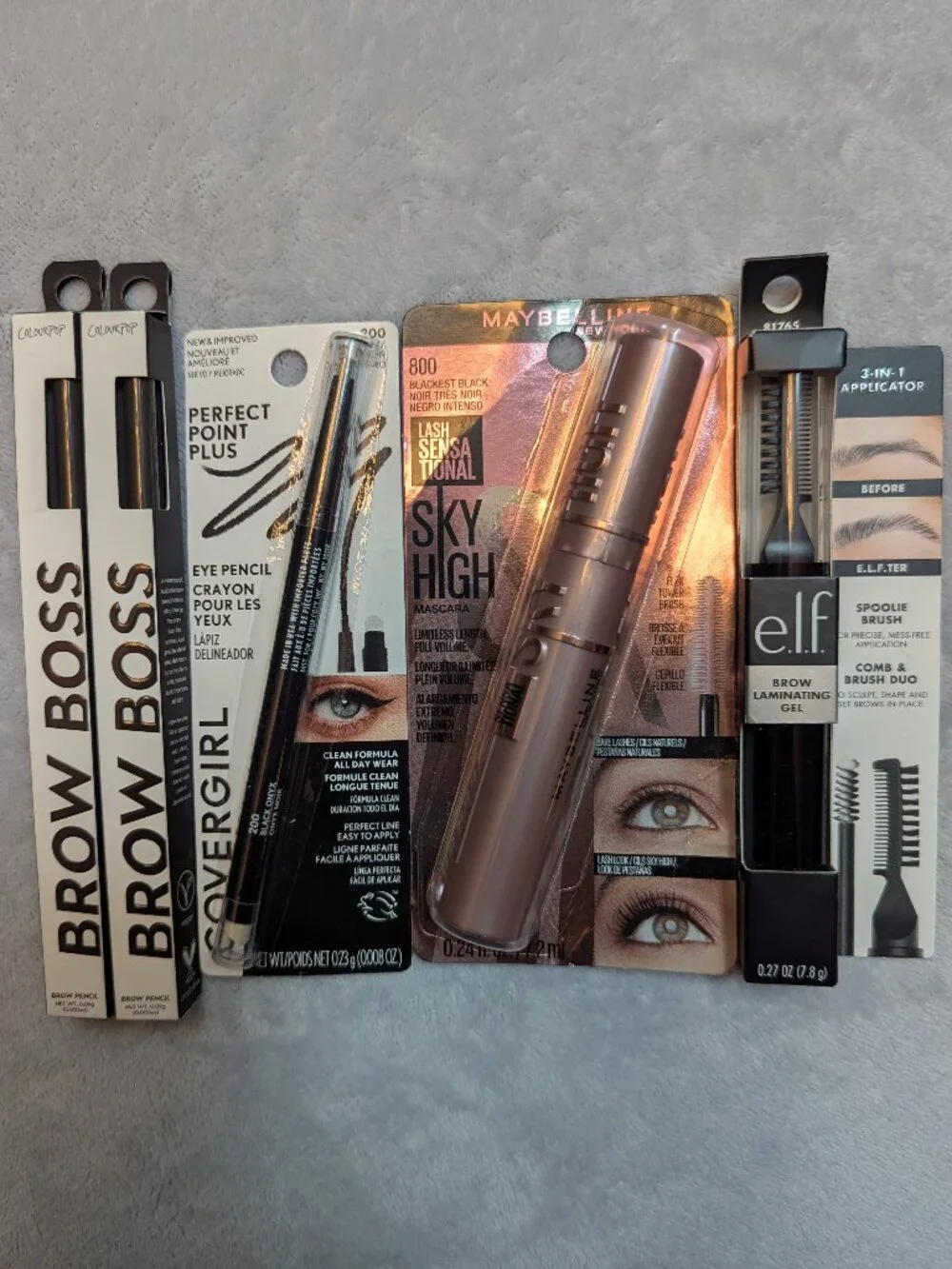 New Sealed Eye Makeup Bundle | ColourPop, Maybelline, Covergirl, & e.l.f.